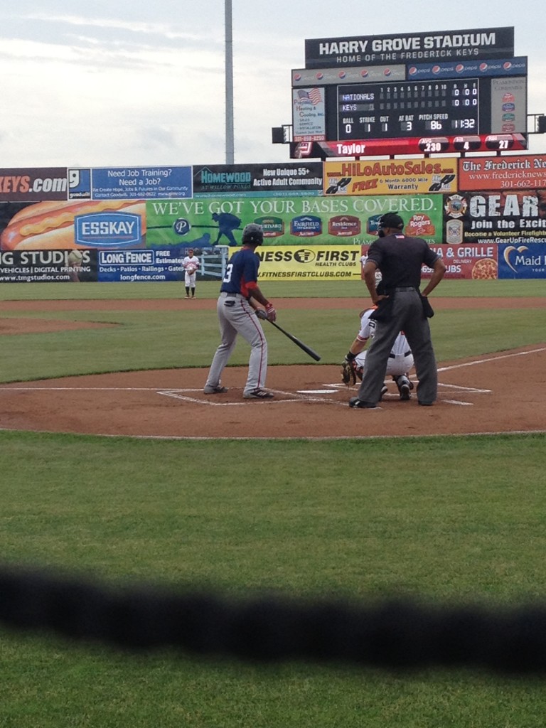 Nationals CF Michael Taylor 