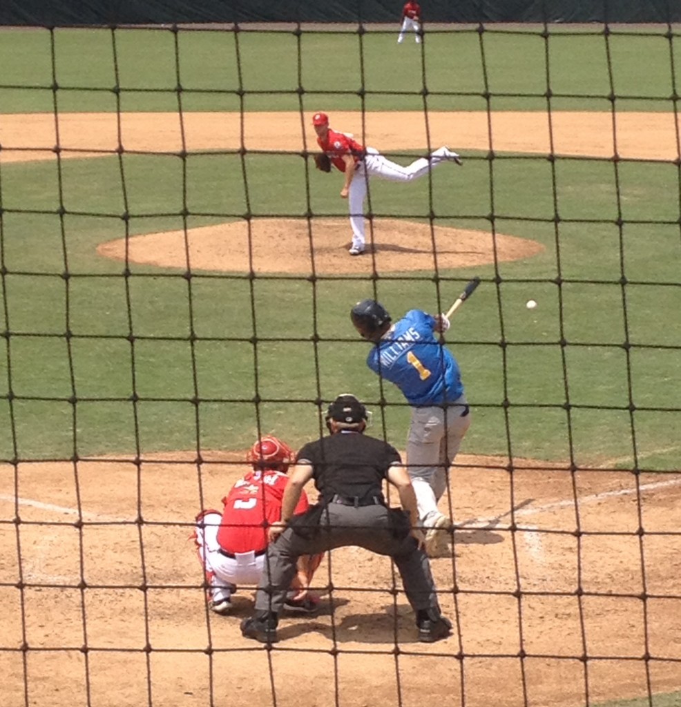 Texas Rangers OF Prospect Nick Williams 